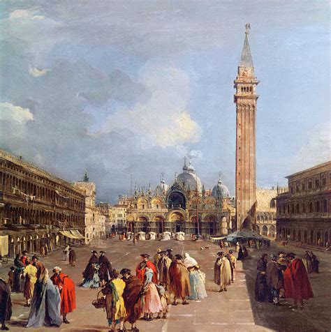 Piazza San Marco Venice Painting By Francesco Guardi