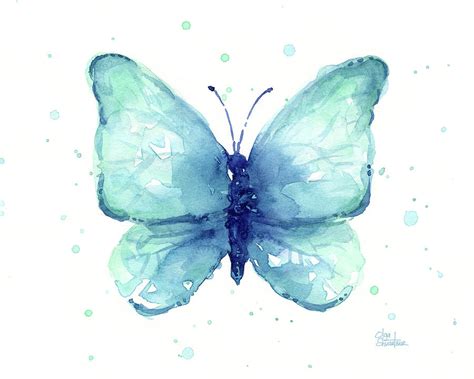 Butterfly Watercolor Painting At Explore