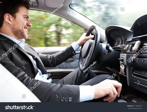 You might book a driving service because you don't drive, don't currently have access to a car, or need someone to drive your car for you. Man Driving His Car Stock Photo 117636061 - Shutterstock