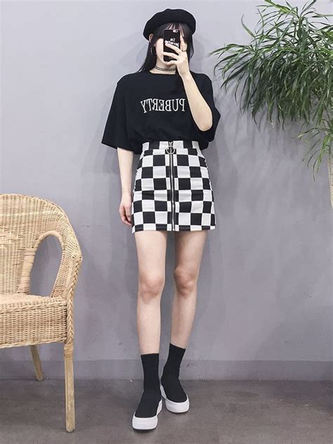 Edgy Korean Fashion Looks Fab Koreanfashionstyle Edgykoreanfashion Ulzzang Fashion Korean