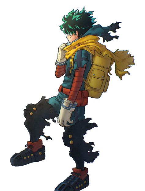 Mha 306 Deku Png Colored By Ultraautismman On Deviantart All Anime