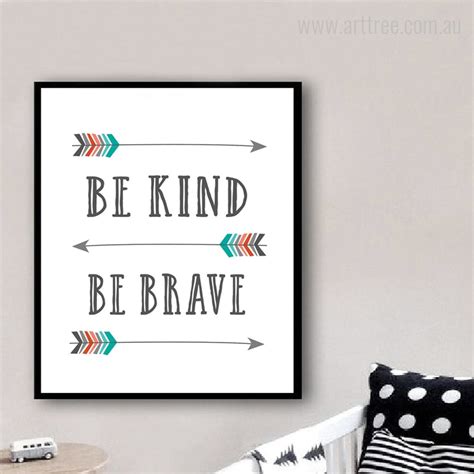 Be Kind Be Brave Au
