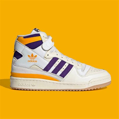 Adidas Forum 84 High Lakers Release Date Nice Kicks