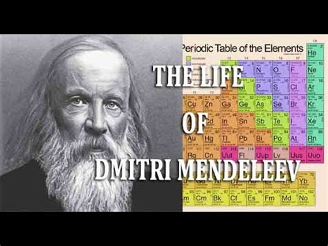 On february 2 , 1907 , russian chemist and inventor dimitri ivanovich mendeleev passed away. The story of Dmitri Mendeleev and the Periodic Table - YouTube