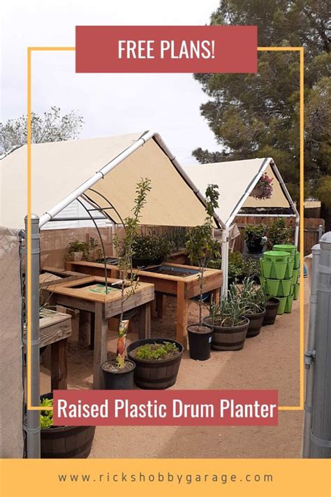 Diy Raised Plastic Drum Planter A Step By Step Guide