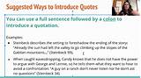 In the middle of the last century there was comparatively little movement of workmen from place to place:;; In Text Citations & Introducing Quotes - YouTube