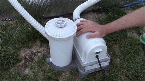 Above Ground Pool Filter Pump Placement Youtube