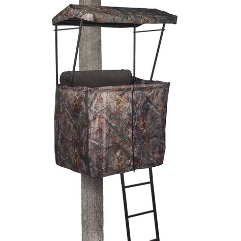 Game Winner 2 Man Ladder Stand Realtree Xtra Accessory Kit Academy