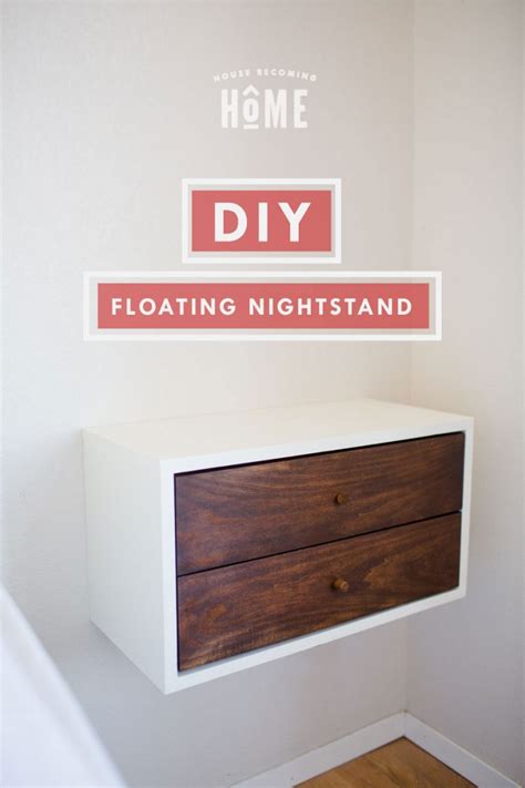 How To Build A Diy Floating Nightstand Full Tutorial And Instructions