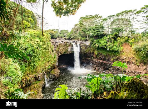 The Rainbow Falls Hilo Wailuku River State Park Big Island Hawaii