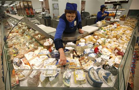After Food Import Ban Russians Brace For Life Without Western Delights Wsj