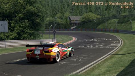 Ferrari 458 GT2 Nordschleife Assetto Corsa YouTube