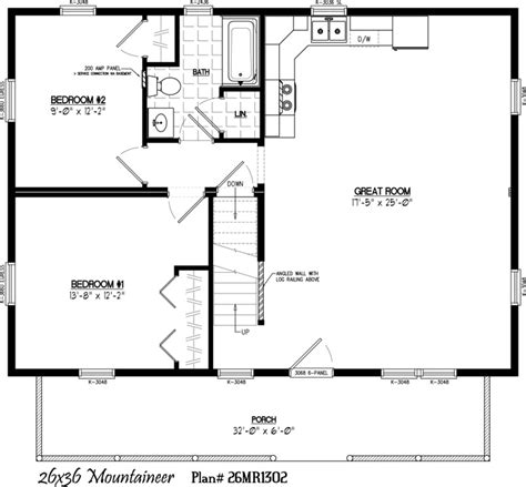 Mountaineer Log Home Floor Plans House Plan With Loft Log Cabin