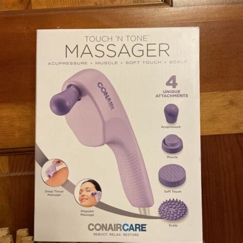 Conair Care Touch ‘n Tone Massager 4 Unique Attachmentsのebay公認海外通販｜セカイモン