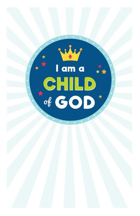 Primary Program Helps Free Printables 2018 I Am A Child Of God