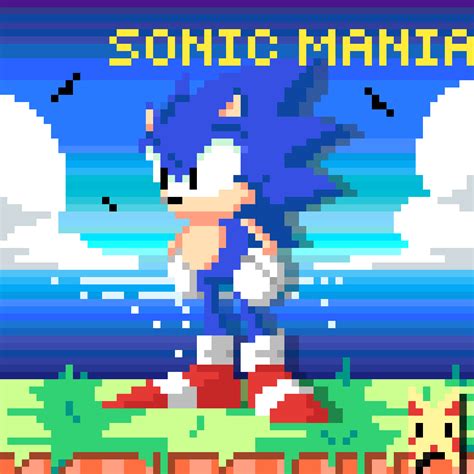 Pixilart Sonic Mania By G Sans