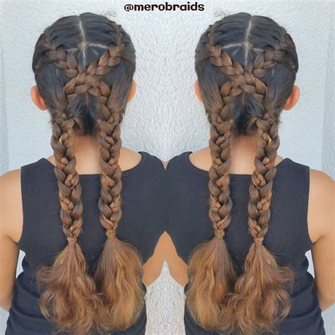 Mariana On Instagram “a Braided Pigtails For A Very Hot Day My End 🌞🌞🌞