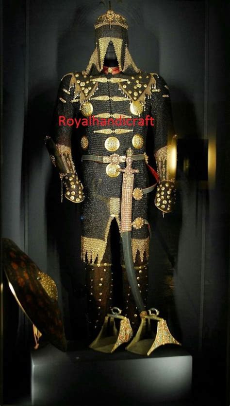 Medieval 17th Century Sultan Of Ottoman 3 Mustafa Body Armor Etsy