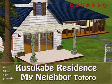 The Sims Resource My Neighbor Totoro House