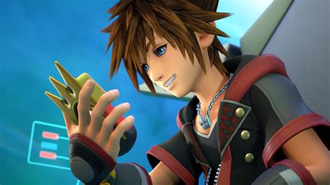 Kingdom Hearts 3 Brown Hair Sora With Blue Eyes Hd Games Wallpapers
