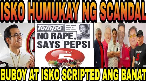Isko Moreno Humukay Ng Scandal Ng Tvj Buboy At Isko Scripted Mag Parinig Sa G Sa Gedli Segment