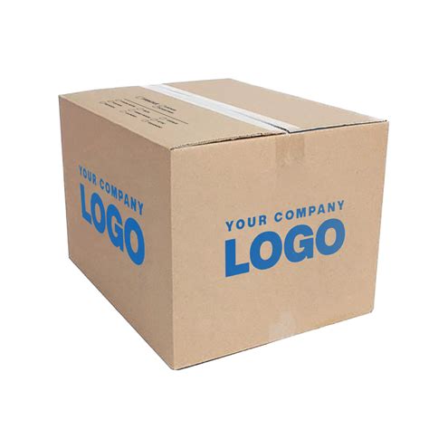 Extra Large Custom Moving Boxes With Logo 18x14x12 Brandable Box