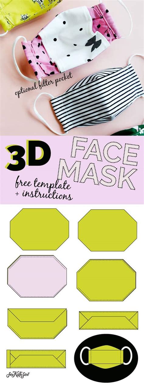 3d Mask Template Free Download Free Printable Templates