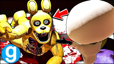 Spring Bonnie Gets Destroyed By The Ghosts Or Is He Gmod Fnaf Youtube