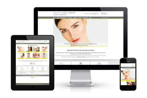 Brixworth Laser And Skincare Website Launched By Web Designer Philip Field