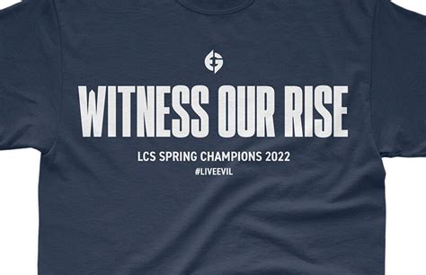 Evil Geniuses Lcs Championship Clothing Drop The Gaming Wear
