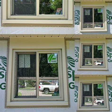 After installing the metal trim around the window you then ...