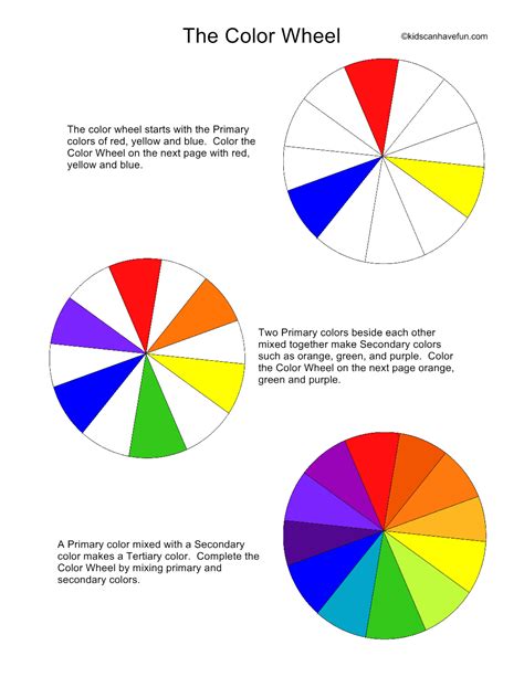 3) mixing up the colour milk is yet another learning colours games because milk is a great colour 4) learning colour worksheets are a great source of colour recognition. Color Wheel Activity to help kids learn their colors ...