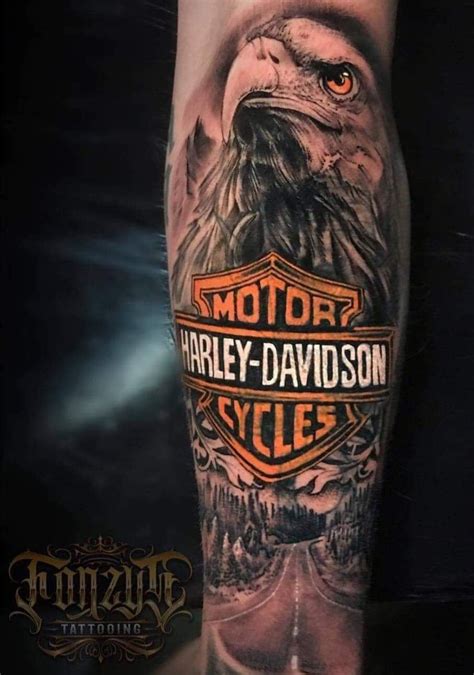 Pin By Stein Arne Gundersen On Tatoveringer Harley Tattoos Harley