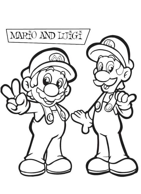 Disegno Super Mario Bros Colorare Due