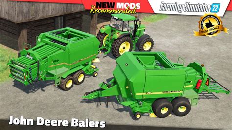 Fs John Deere Balers Farming Simulator New Mods Review K