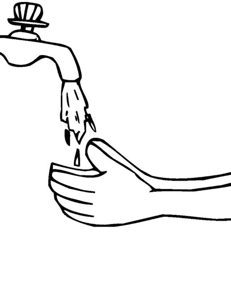 You can decorate it the way you want and then place it in the bathroom of your home or office. Washing Hands Coloring Pages - Best Coloring Pages For Kids