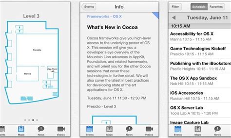 Apples Official Wwdc 2013 Ios App Now Available Appleinsider