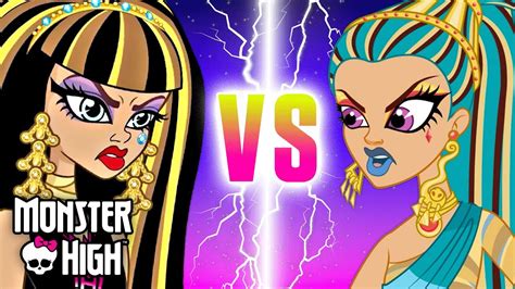 cleo and nefera sibling rivalry timeline monster high youtube