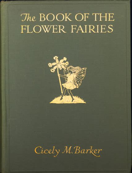 Cicely Mary Barker The Book Of The Flower Fairies C1927 Stonegate