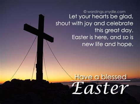 Religious Easter Messages And Christian Easter Wishes Wordings And