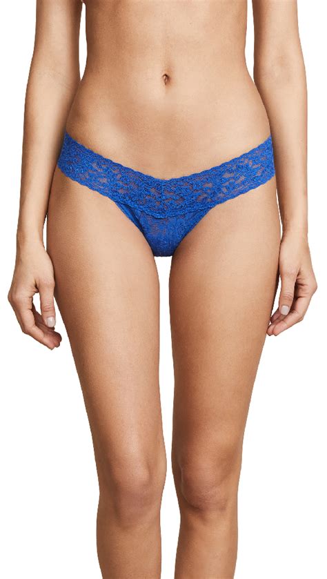 Hanky Panky Signature Lace Low Rise Thong In Atlantis ModeSens