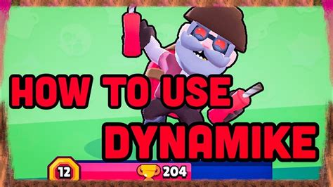 Dynamike is a trophy road brawler unlocked at 2000 trophies. HOW TO USE 'DYNAMIKE' in BRAWL STARS!! (Brawl Stars - How ...