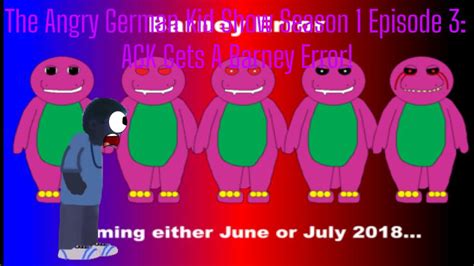 Agk Gets A Barney Error Doomsday Animations Wiki Fandom