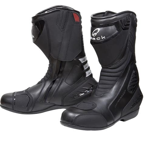 These motorbike boots are made from quality materials, they are equipped with a drytex waterproof and breathable membrane, and they come with protective padding and plastic reinforcements for extra protection. Black Strike Waterproof Motorcycle Boots - Boots ...