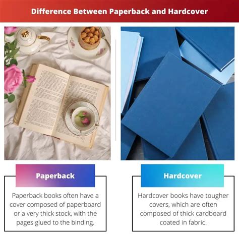 Paperback Vs Hardcover Difference And Comparison