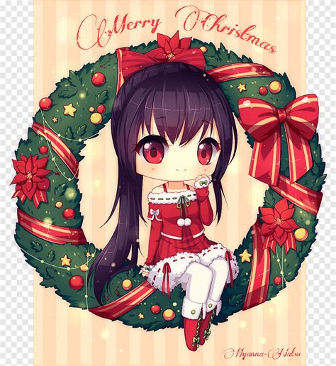 Kawaii Anime Chibi Christmas Lovely Cute Kawaii Chibi Santa Claus