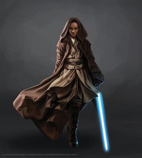 Female Jedi Star Wars Force And Destiny Magali Villeneuve Jedi And Sith Pinterest