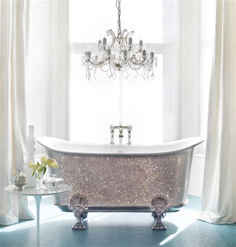 Luxury Life Design Catchpole And Ryes Swarovski Encrusted Bathtub