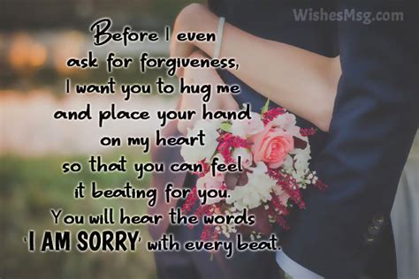 Romantic Apology Quotes For Her Sorry Messages For Sister Apology