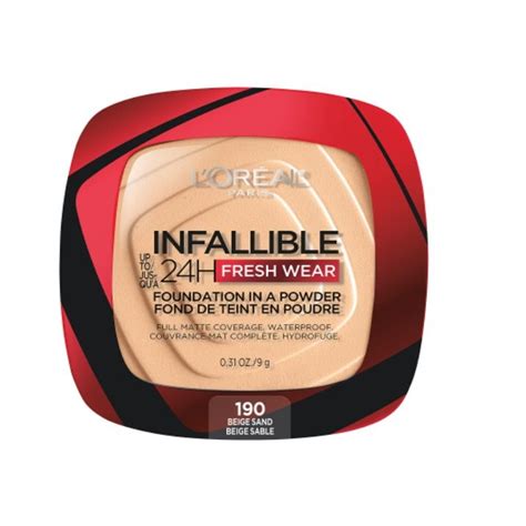 L Oreal Paris Infallible Fresh Wear Foundation In A Powder Up To H